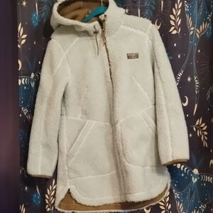 L.L. Bean Women's Baby Blue Sherpa Jacket